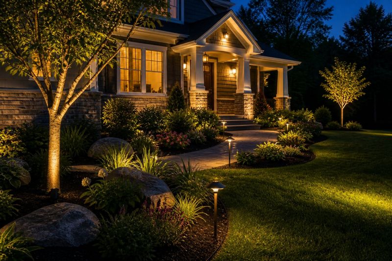 Fence Lighting Installation in Overland Park, KS
