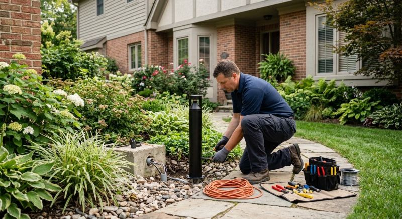 Pond Lighting Installation in Denver County, CO